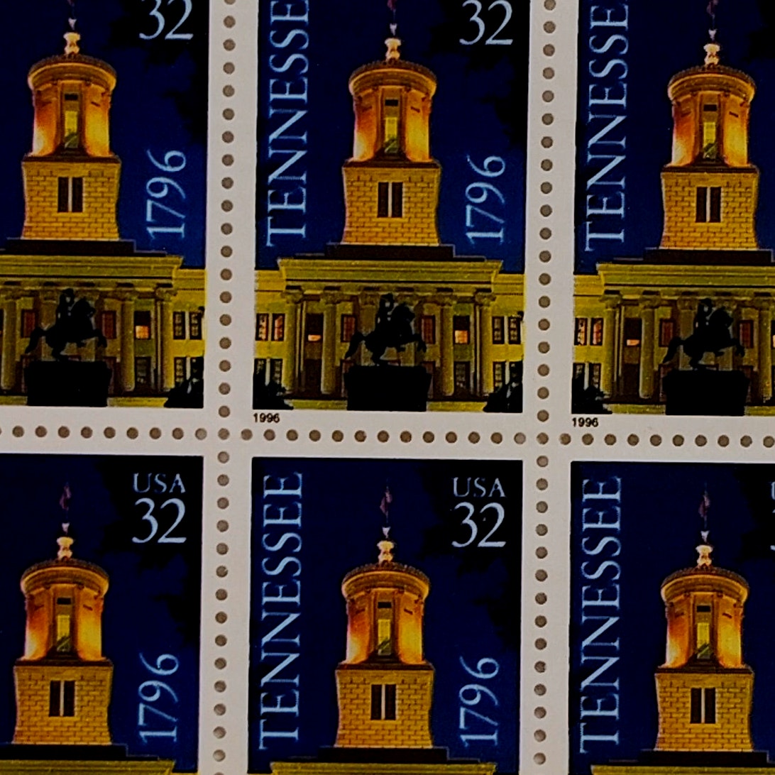 1996 Tennessee Statehood Block of 6 MNH – Scott 3067 State Capitol