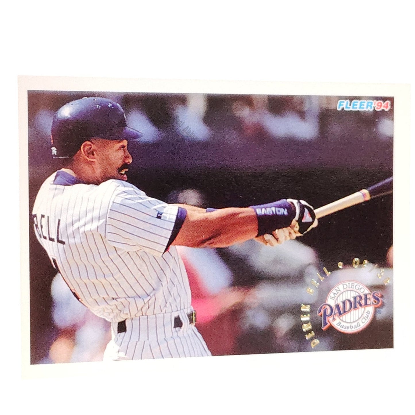 Derek Bell, San Diego Padres, #655, 1994 Fleer Baseball Collector's Card