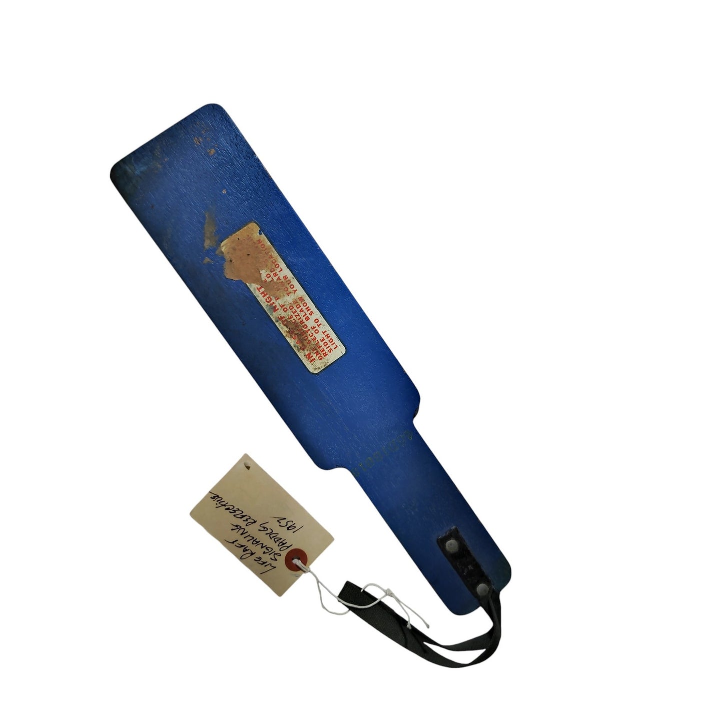 1952 Life Raft Paddle Assembly, Reflective Paddle, 14" x 3-1/4"