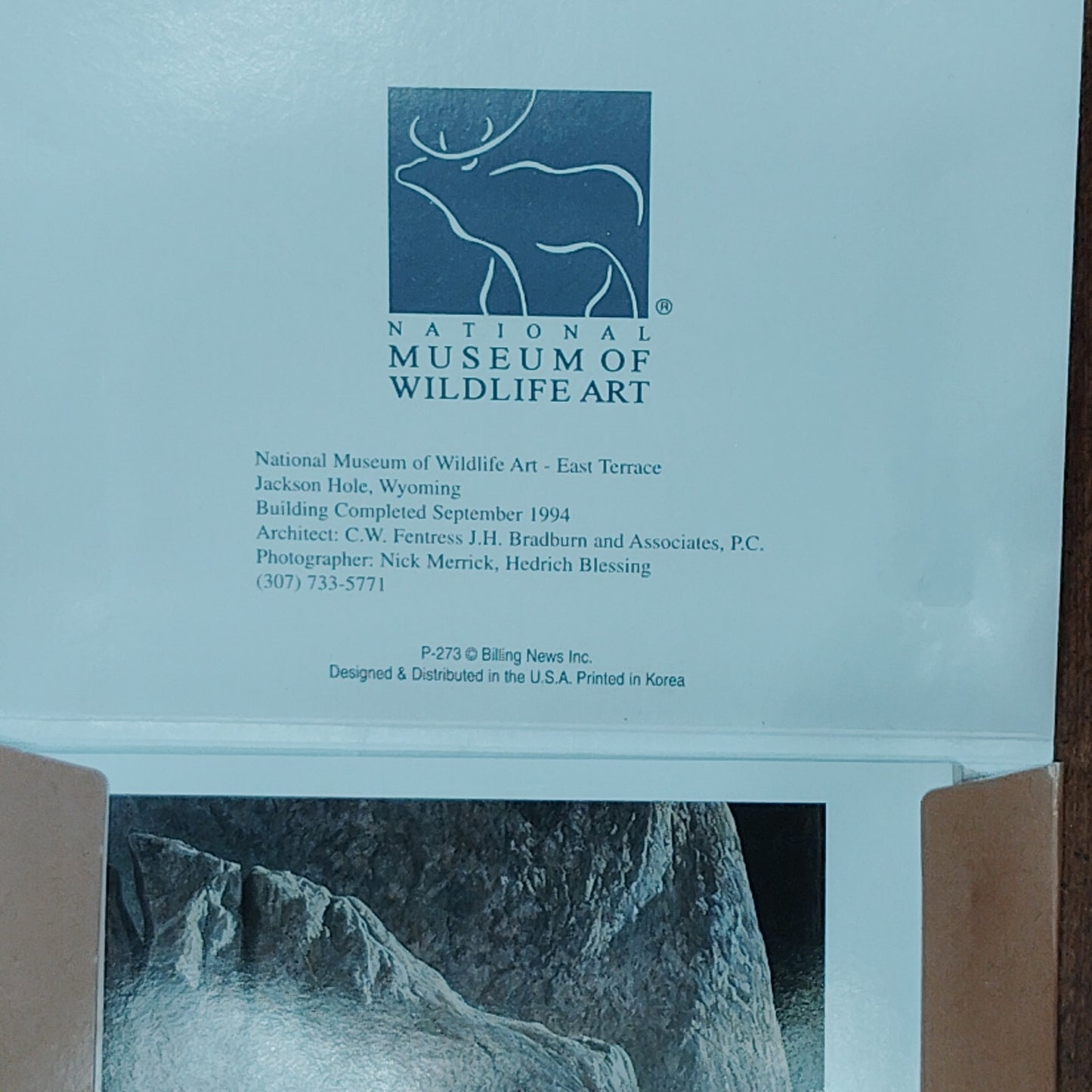 National Museum of Wildlife Art Postcard Set - Wildlife Paintings & Sculptures