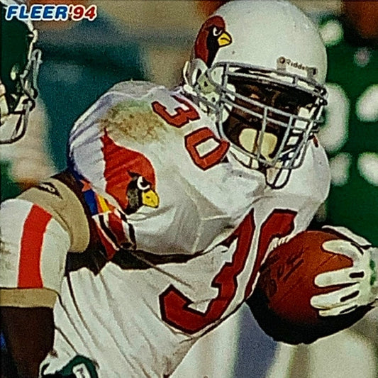 Ronald "Ron" Moore, Arizona Cardinals, NFL Fleer 1994 Card 11, EX/NM