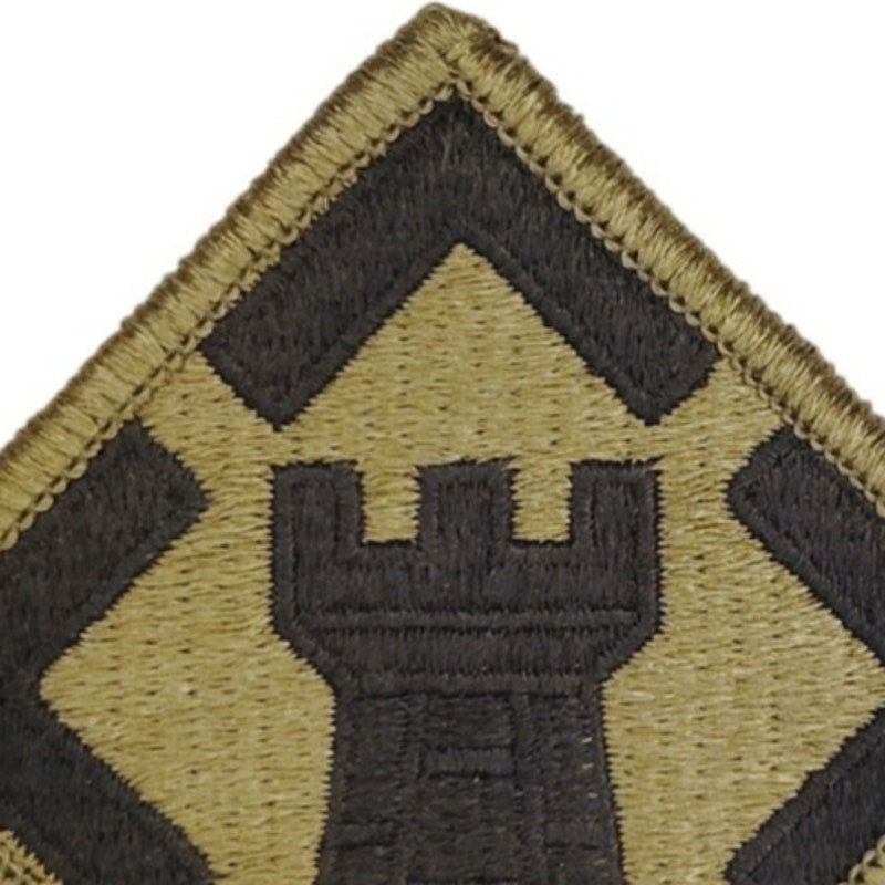 US Army 20th Engineer Brigade Patch OCP Scorpion Sew‑On 3" × 3"