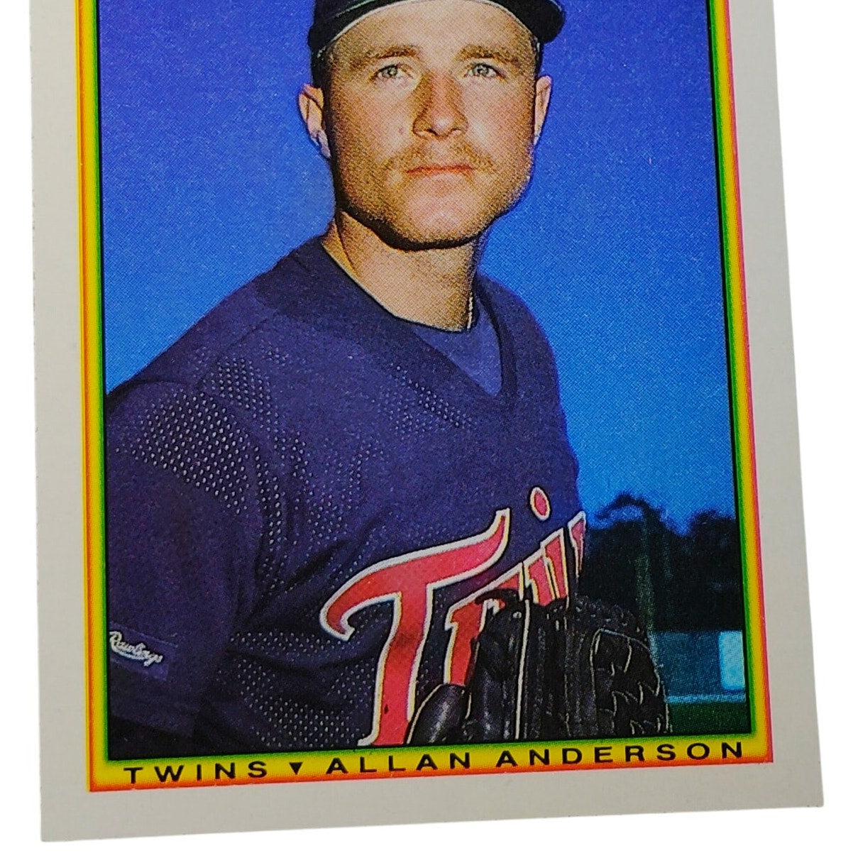 1989 Bowman Allan Anderson #149 Minnesota Twins Pitcher MLB Baseball Card NM