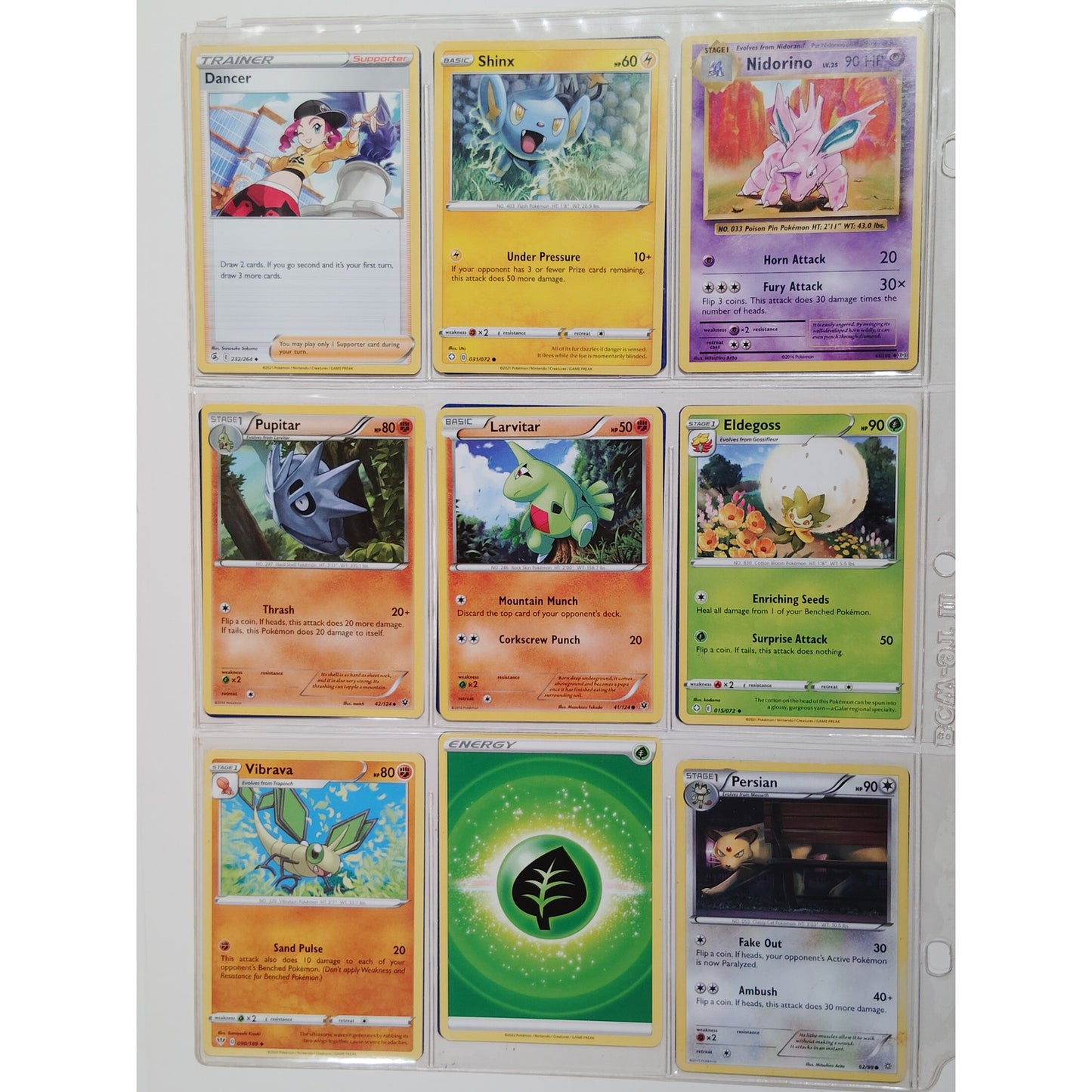 18 Random Pokémon Cards Pictured, Actual Photos Provided