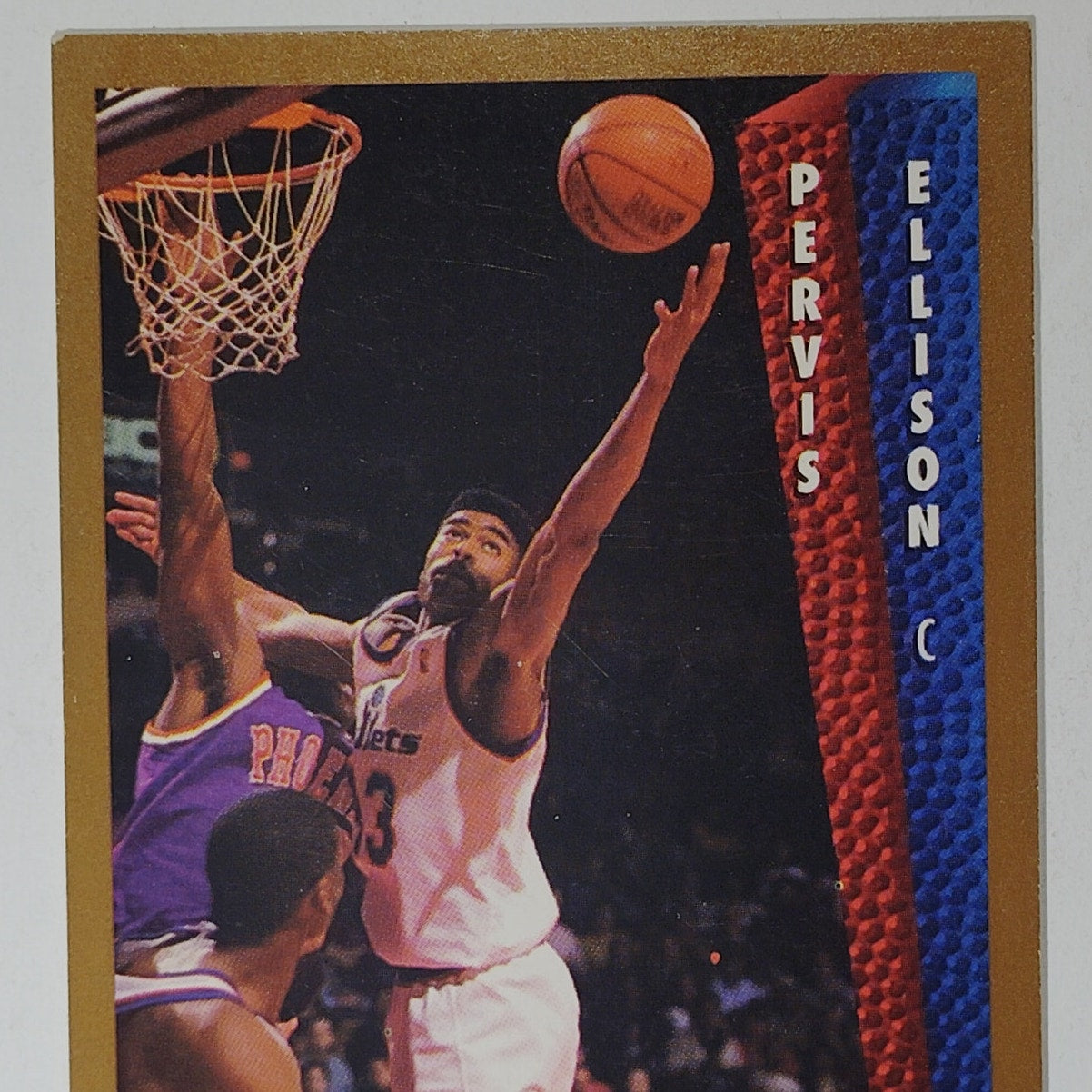 1992–93 Fleer Pervis Ellison #231 – Washington Bullets – Center – NBA Card
