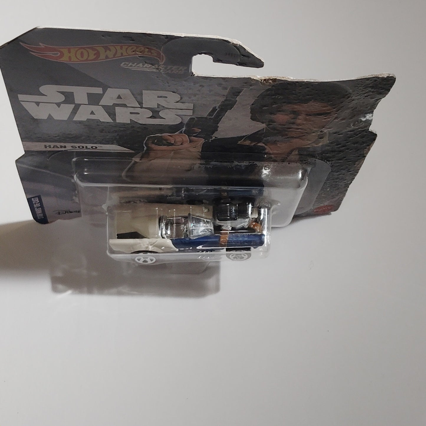 Star Wars Hot Wheels Character Car Han Solo Diecast 1:64 Mattel