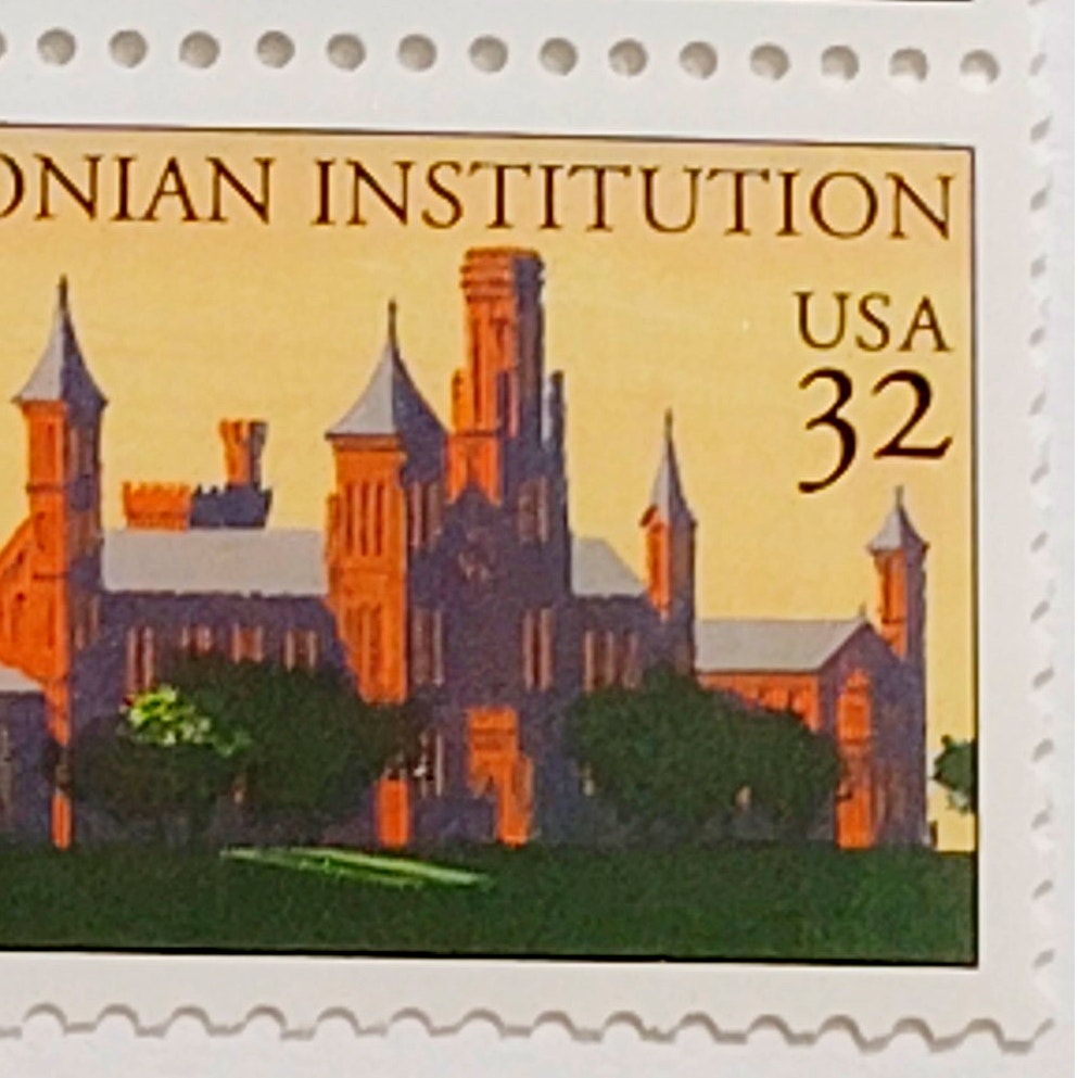Block of 6 – 1996 USA 32¢ Smithsonian Institution MNH Scott 3059