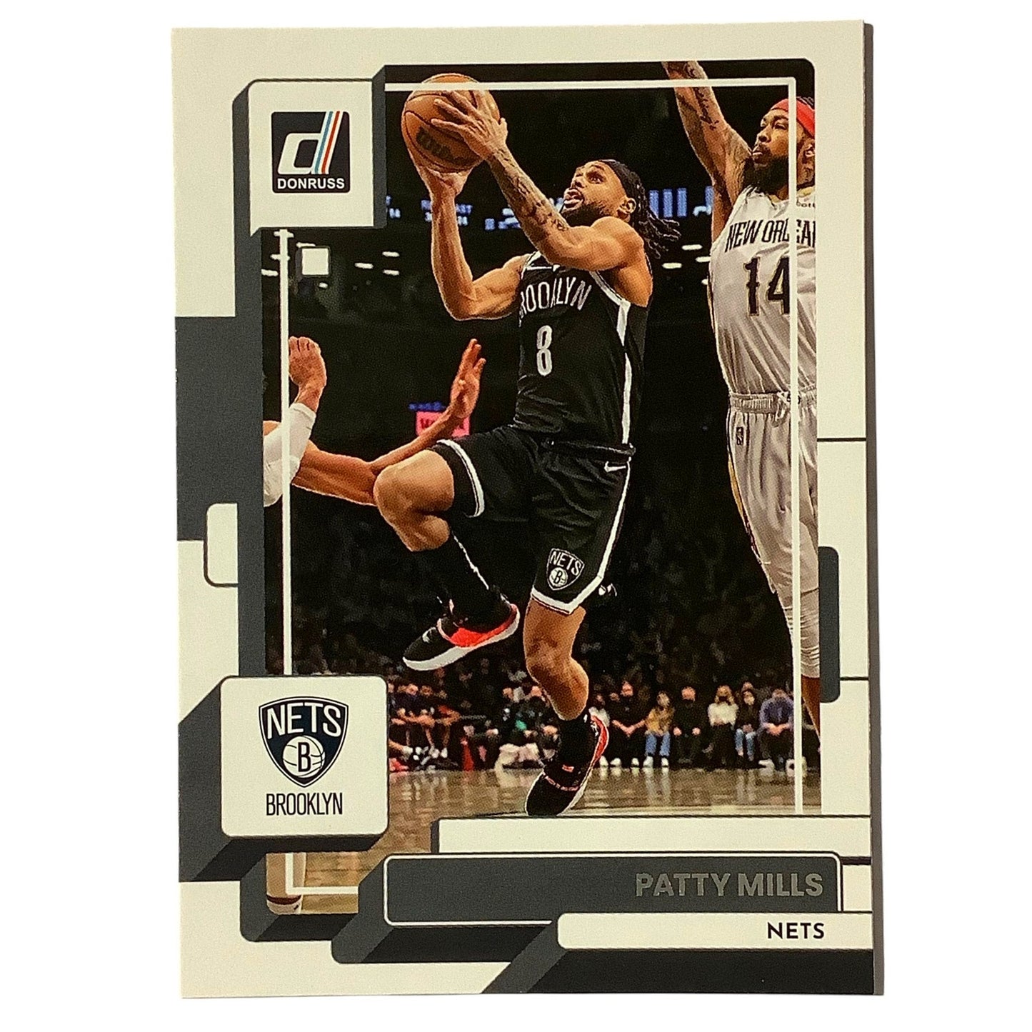 Patty Mills, Card #174, Brooklyn Nets, 2022-23 NBA Panini Donruss