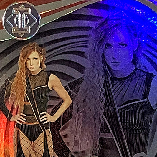 Becky Lynch, RAW Prism Card 260, 2023 Panini - Chronicles Illusions WWE NM+