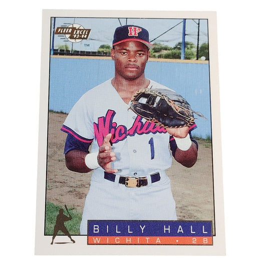 Billy Hall, Wichita Wranglers, #281, 93-94 Fleer Excel Minor Leagues