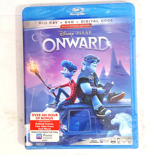 Disney Pixar Onward Blu-ray + DVD, Multi-Screen Edition, NIP