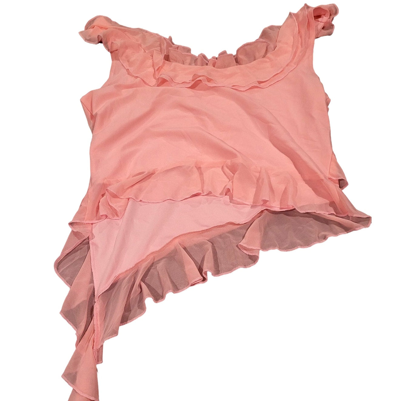 PRETTYGARDEN Women's Y2K Going Out Crop Top, Pink, Size XL (16)