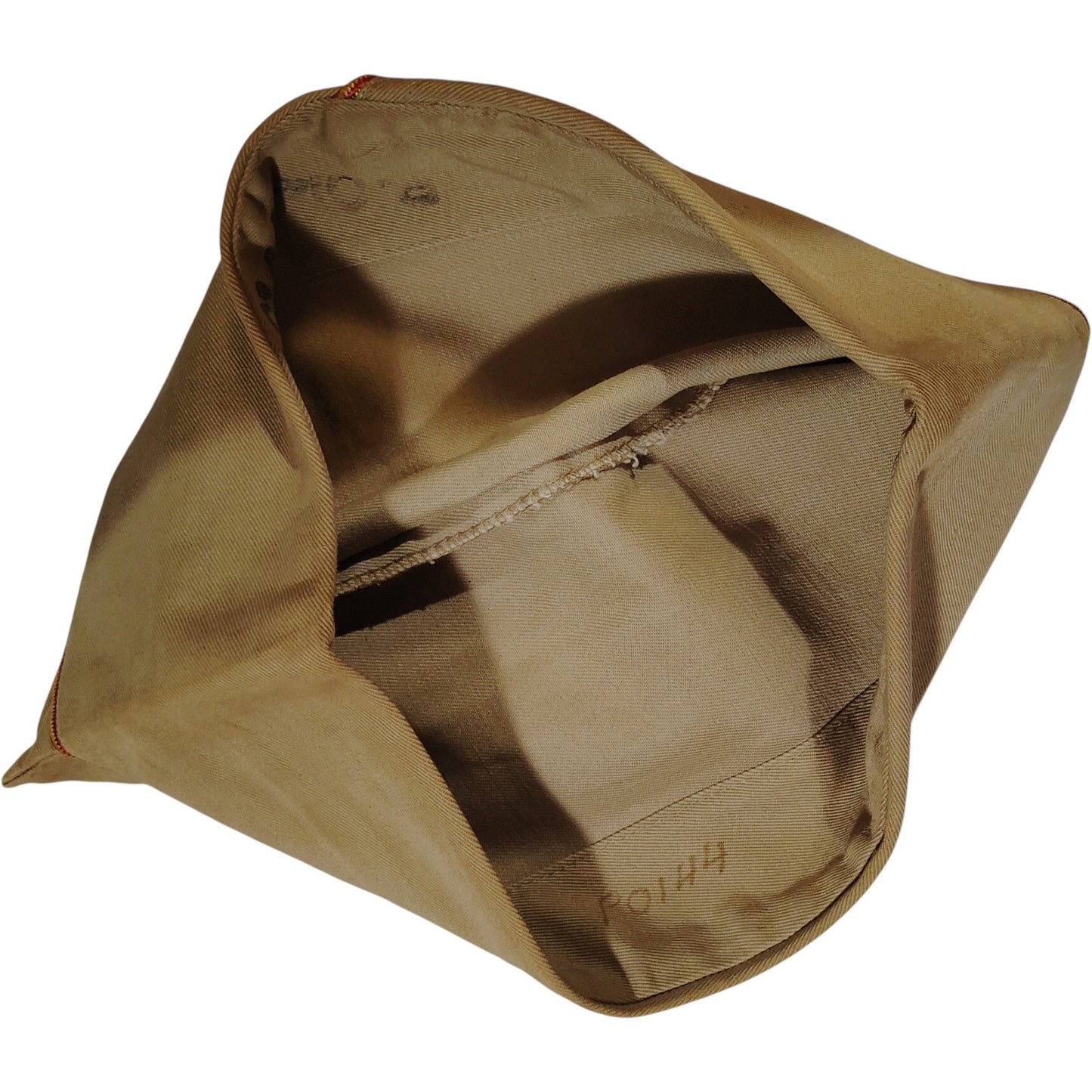 Mid-Century U.S. Overseas Garrison Cap – Red/Gold Piping, 7-1/4, Tag Illegible