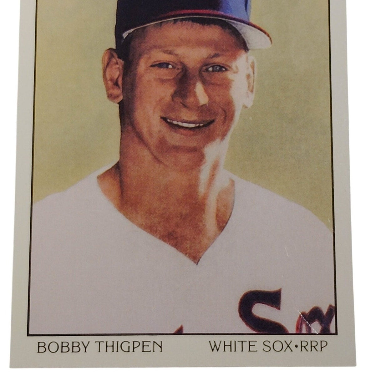 1990 Score Dream Team Bobby Thigpen #694 Chicago White Sox Portrait Card NM