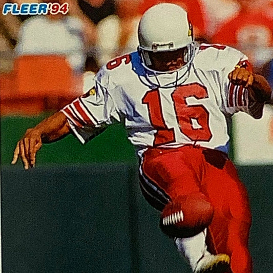 Rich Camarillo, Arizona Cardinals, NFL Fleer 1994 Card 4, EX/NM