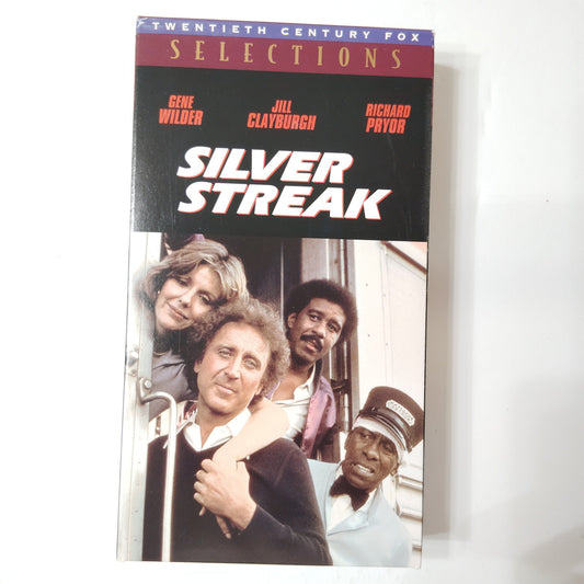 Silver Streak VHS 1995 Gene Wilder Richard Pryor Comedy Thriller