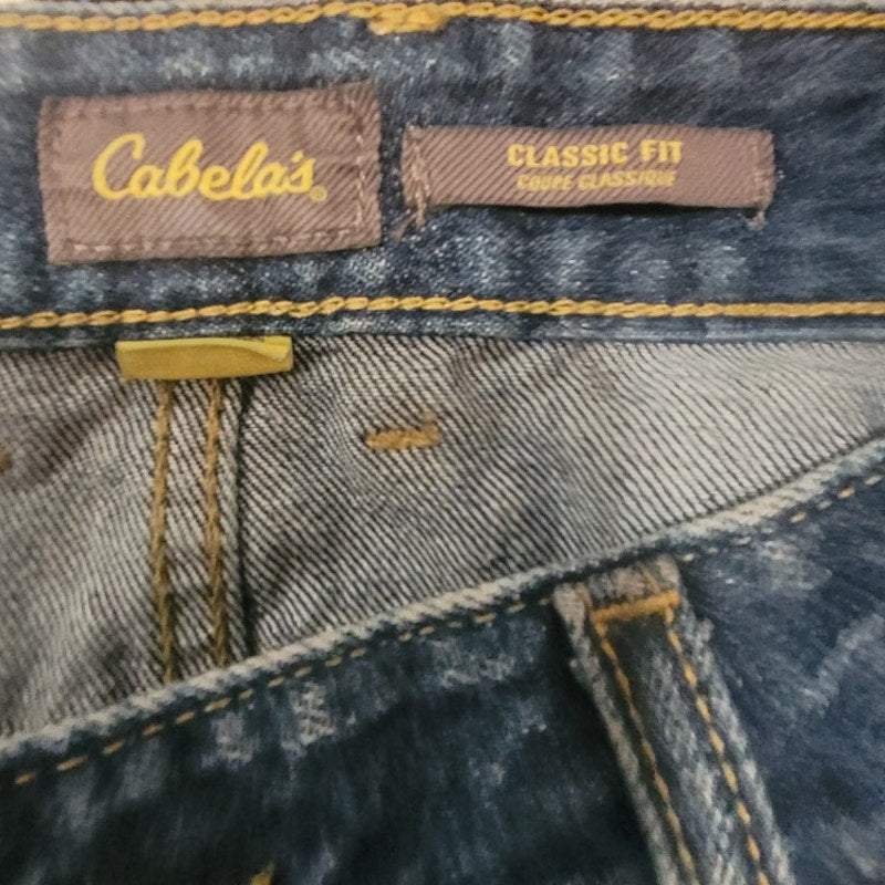 Cabela’s Classic Fit Men’s Jeans 30x30 – Denim Straight Leg, NWT 04970-995