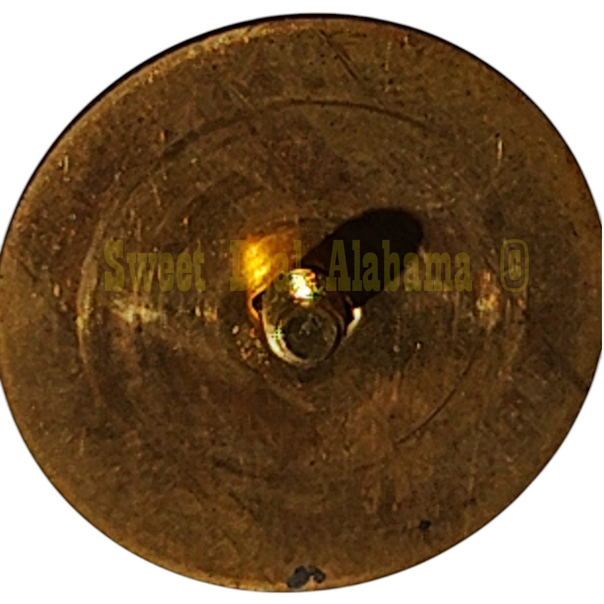 Waterbury Button Company- USMC Screw Post Button for Service Caps, 5/8"D