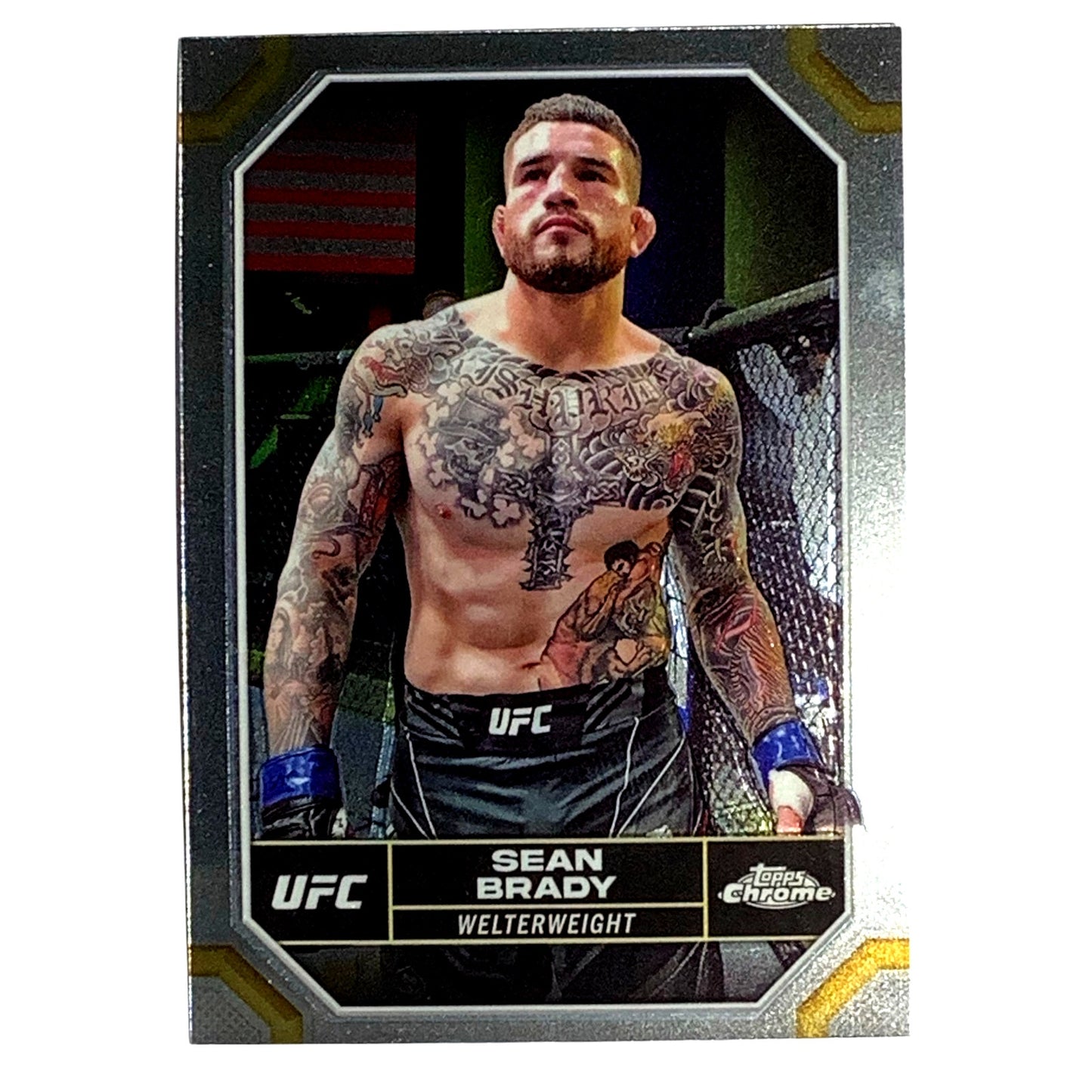 Sean Brady, UFC Light Heavyweight, Card 172, 2024 Topps Chrome UFC, NM+