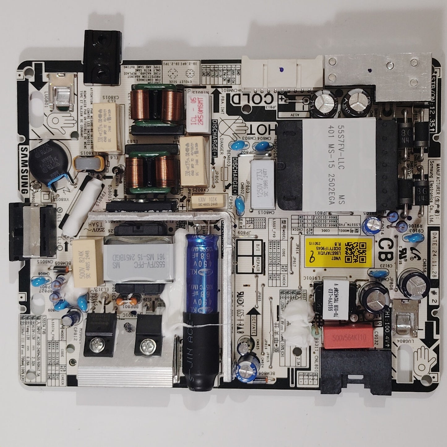 LG Main Board + Power Supply OEM Set EAX67872801 LGP32-17U1 REV1.0 32" TV