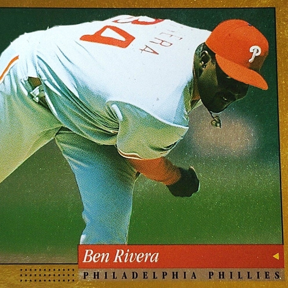 1993 Score Gold Rush Series Ben Rivera #783 Philadelphia Phillies Pitcher Card NM