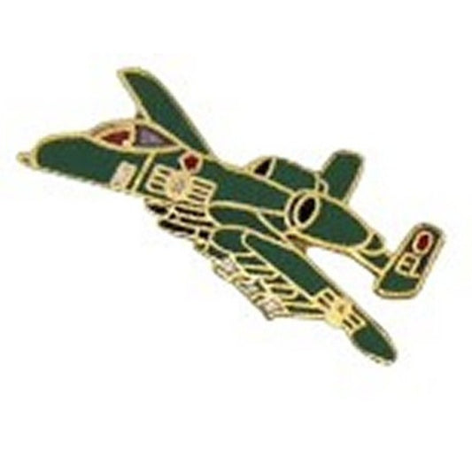 A-10 Thunderbolt II Warthog Airplane Metal Hat, Lapel Collectors Pin 1-1/8 x 3/8