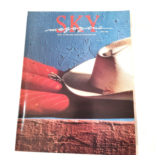 Delta SKY Magazine - July 1992 In-Flight Publication - Vintage Airline