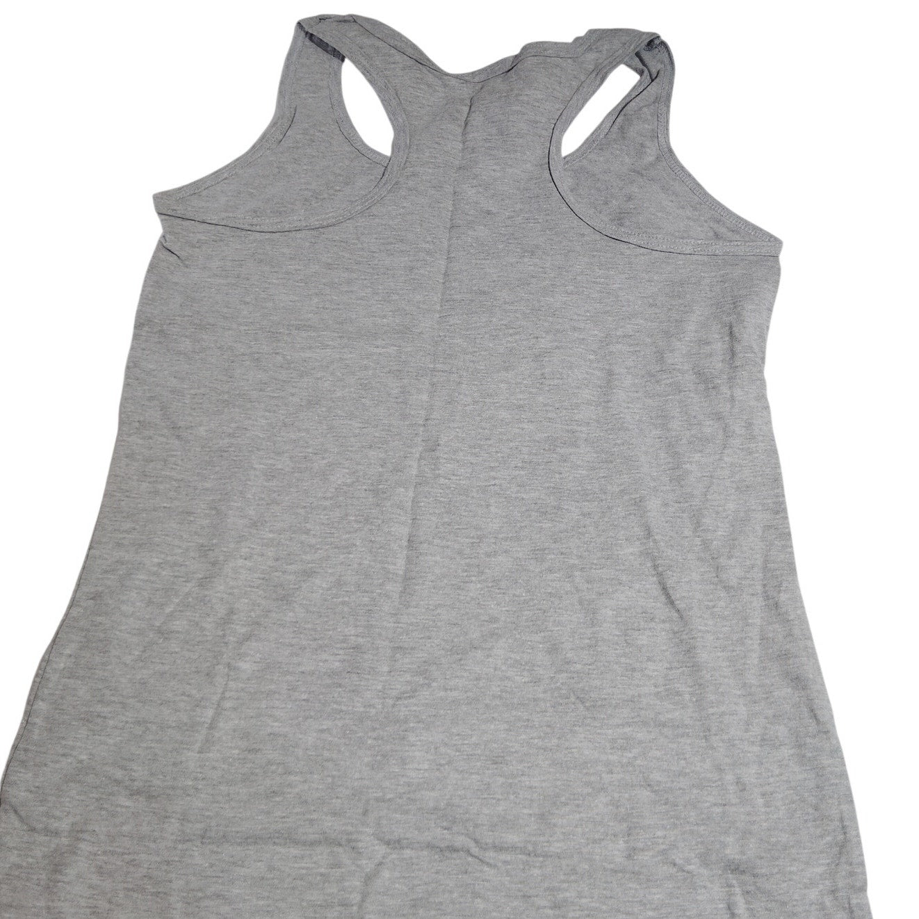 Gildan Ladies Racerback Tank – Small – Sport Gray - 90% Cotton 10% Polyester