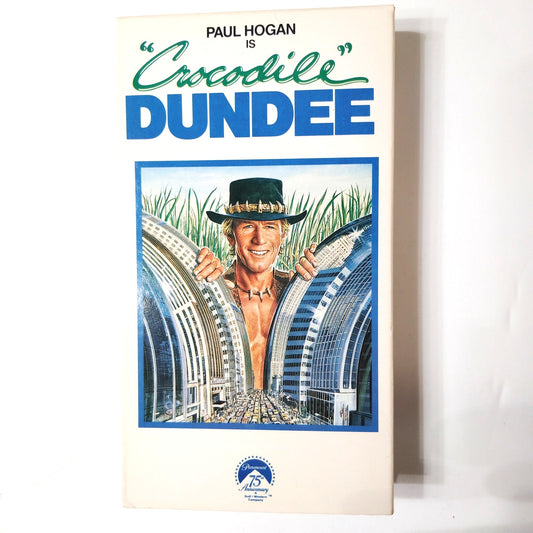 Crocodile Dundee VHS 1986 Paul Hogan Linda Kozlowski Comedy Adventure Paramount