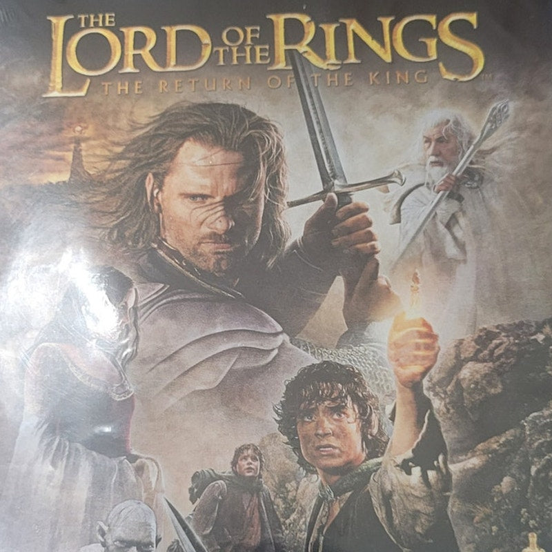 Lord of the Rings Return of the King Blu-ray DVD 2010 Set Fantasy Adventure