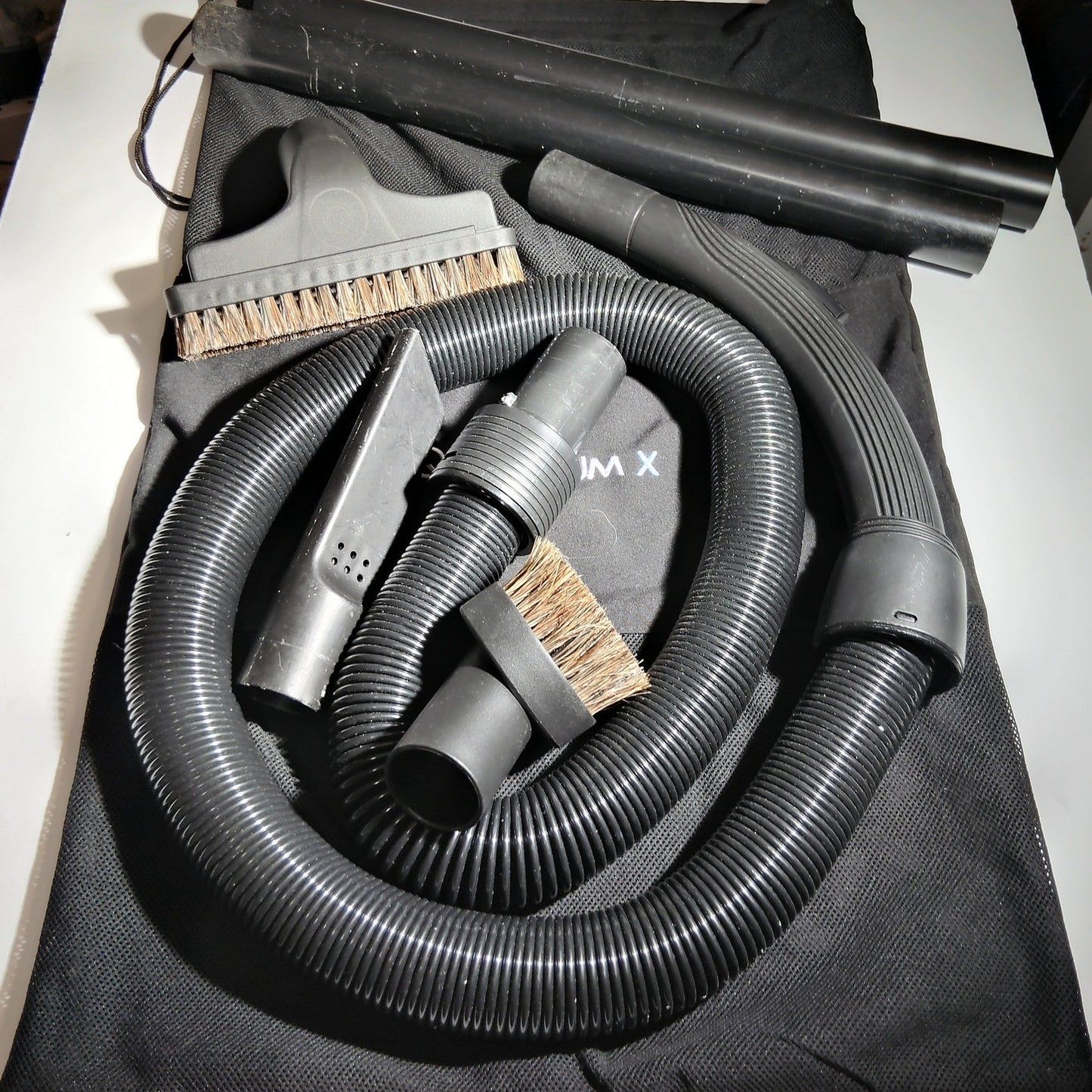 Quantum X QX‑8002 Vacuum Replacement Accessory Set 7‑Piece Black, EUC
