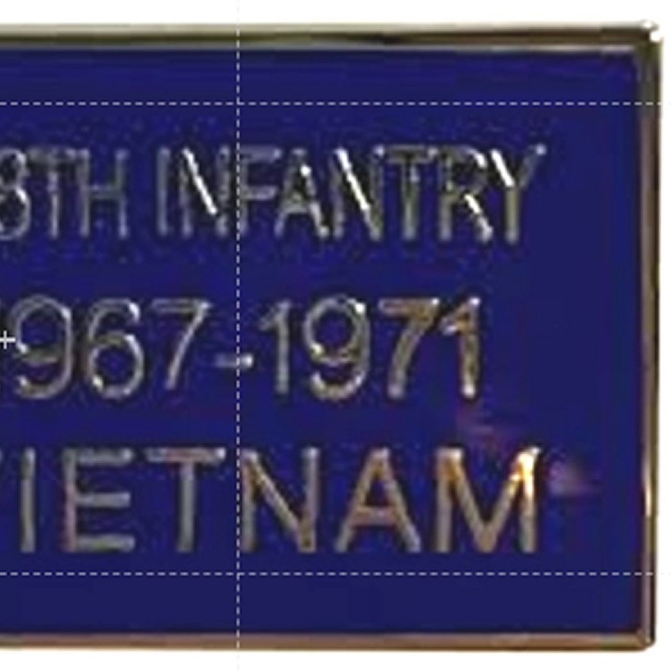 198th Infantry Brigade Vietnam (1967-1971) Novelty Hat Lapel Pin 1" × 1/2"