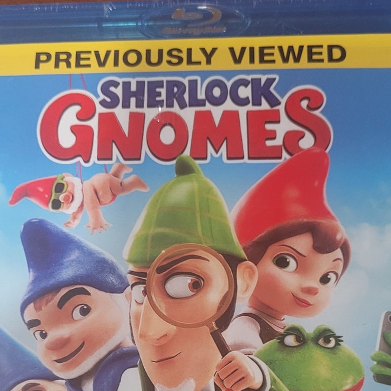 Sherlock Gnomes Blu-ray 2018 Animated Family Comedy Adventure Movie