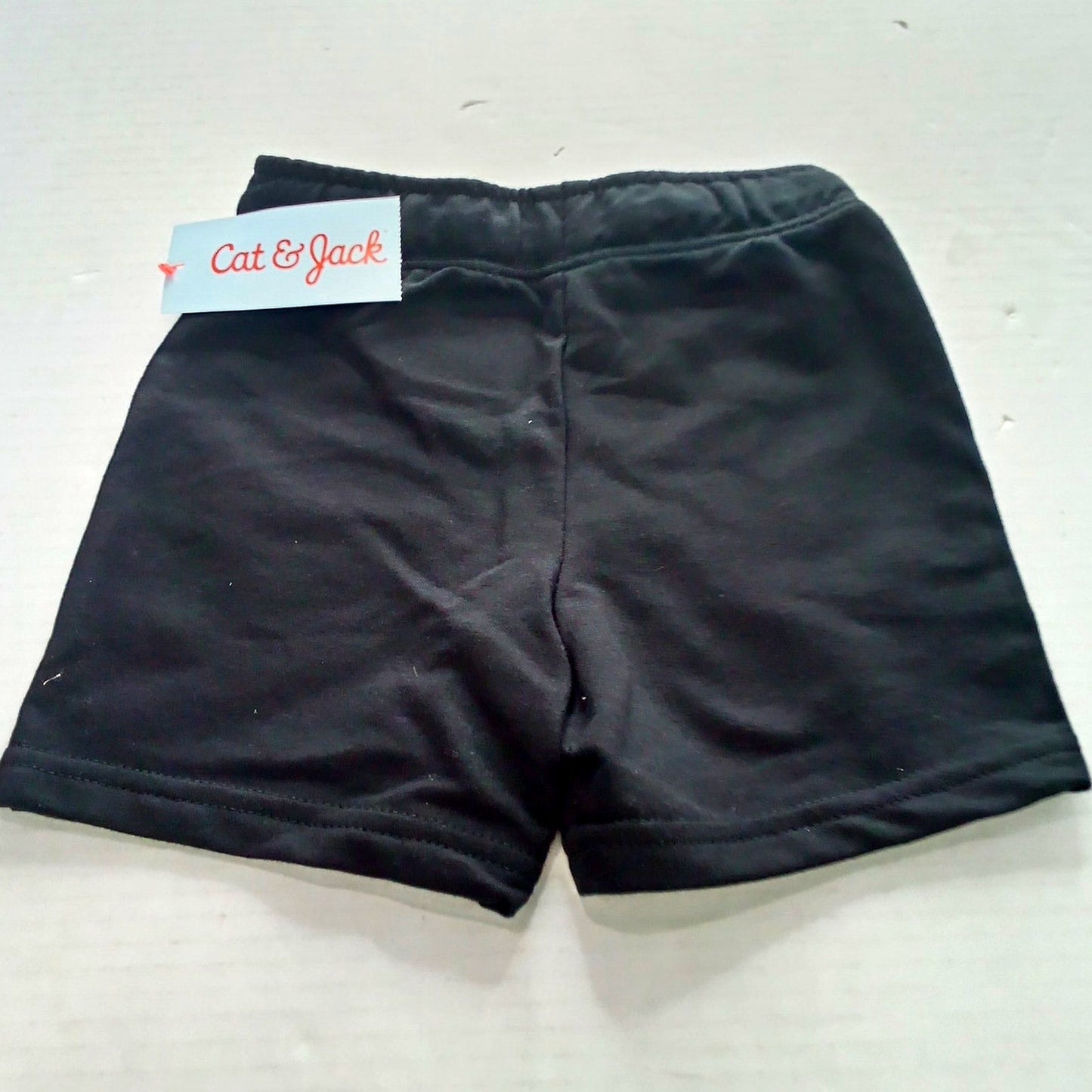 Toddler Boys’ Pull‑On Above‑Knee Shorts – Cat & Jack Black 2T