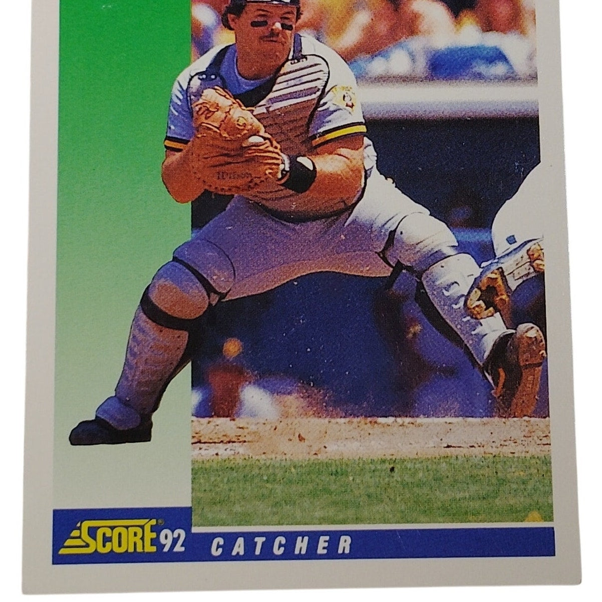 1992 Score Mike LaValliere #38 Pittsburgh Pirates Catcher MLB Baseball NM