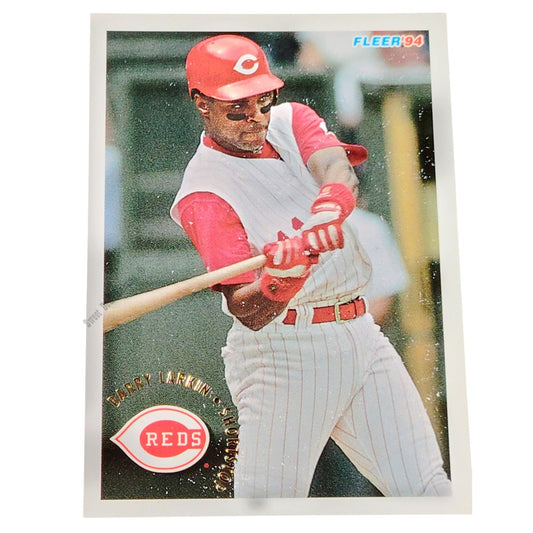 Barry Larkin, Cincinnati Reds, #414, 1994 Fleer Baseball Collector's Card