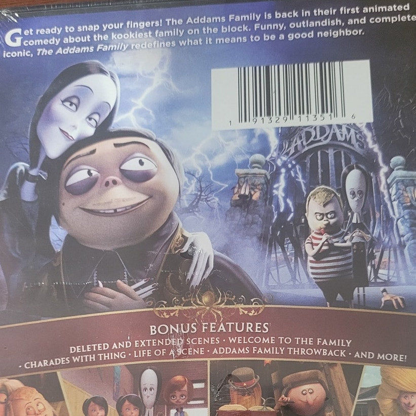 The Addams Family DVD 2019 Animated Comedy Family Oscar Isaac Charlize