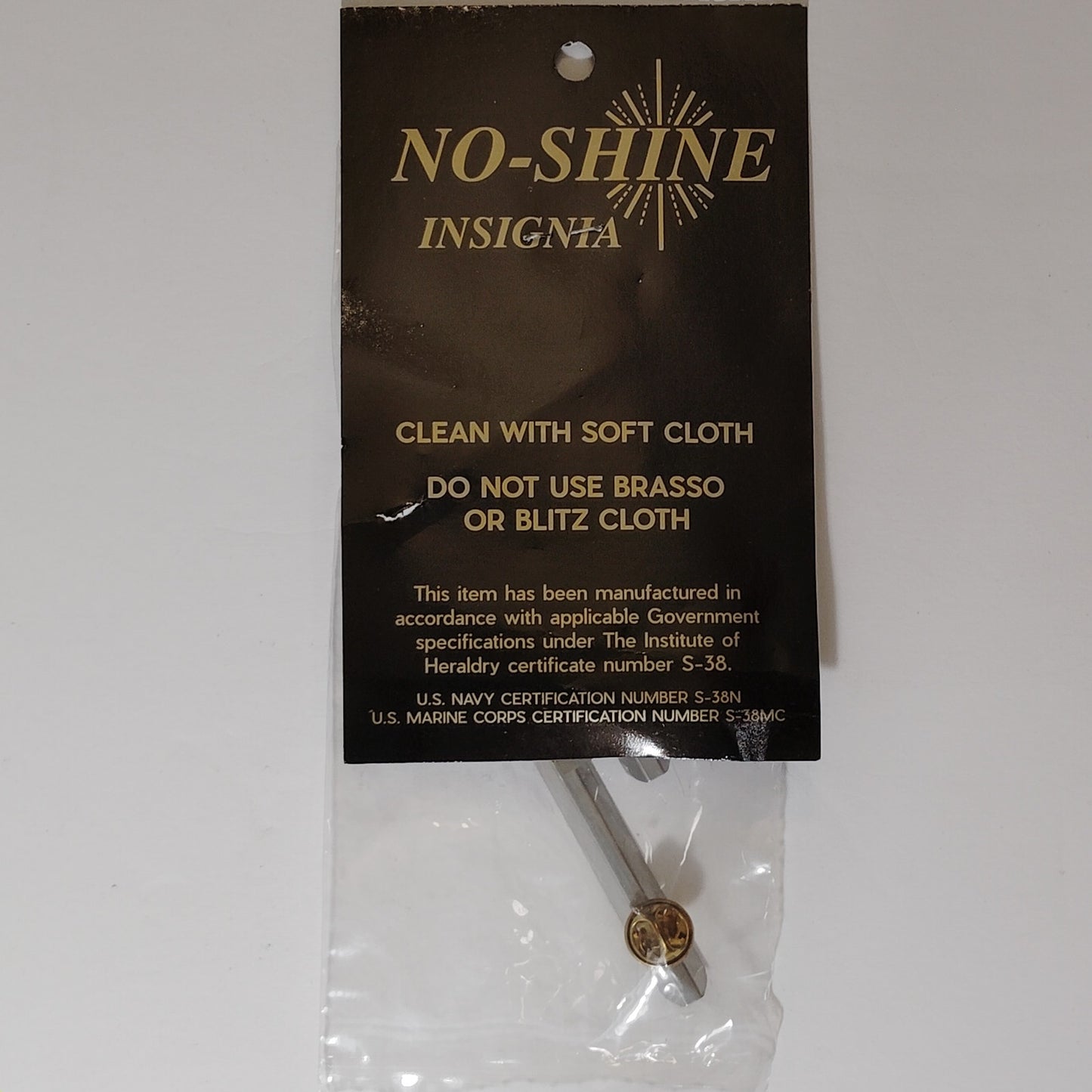 Mounting Rack Bar for 4 Ribbons (3/1 Centered w/ 1/8" Gap) – No-Shine Insignia