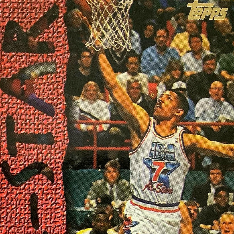 Kevin Johnson, NBA Western Conference All-Star, 1994 Topps Card 189, EXC