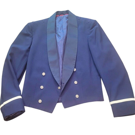 Vintage U.S. Air Force Officer Dress Blue Uniform Jacket – Size 40R, Patriot by Weintraub Bros. Co.