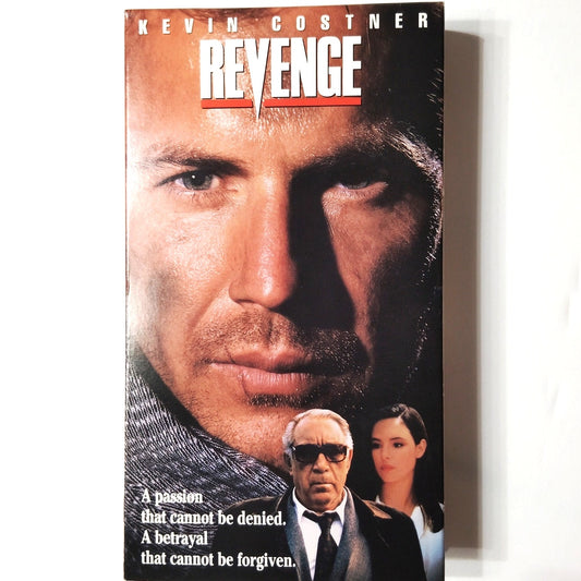 Revenge VHS 1990 Kevin Costner Madeleine Stowe Tony Scott Thriller Vintage