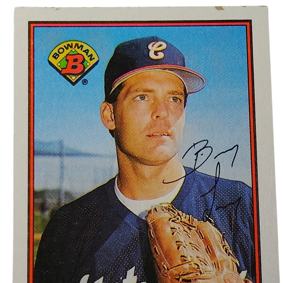 1989 Bowman Bill Long #56 Chicago White Sox P MLB Oversize Baseball Card NM