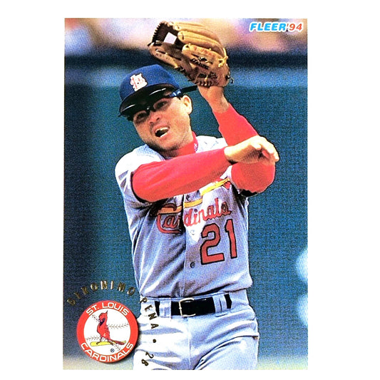 Geronimo Pena, St. Louis Cardinals, #643, 1994 Fleer Baseball Collector's Card
