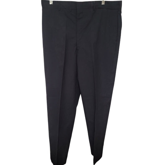 1975 US Military Dress Trousers - 38L - Navy Blue Shade 3346 - 60/40 Poly-Wool