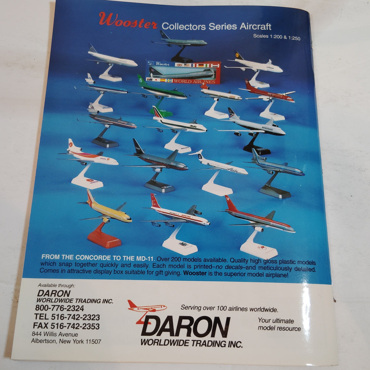 Vintage Airliners Magazine Sep/Oct 1994 - World Airways, Lufthansa, Boeing