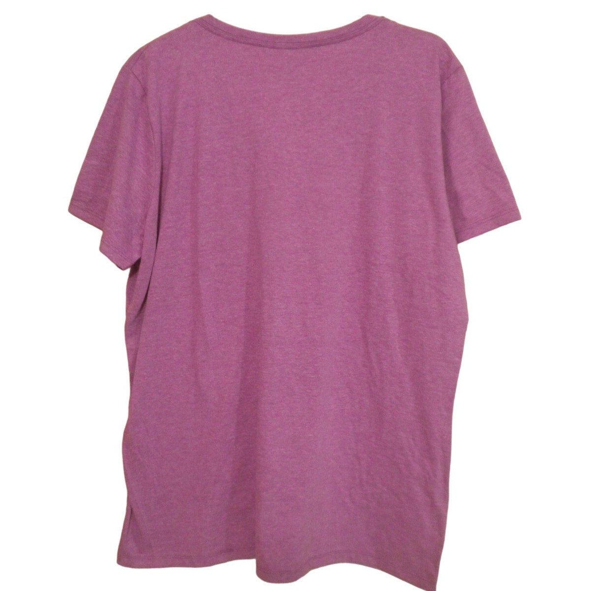 Fruit Of The Loom Women's V-Neck Casual Tee, T-Shirt, Lavender, 2XL, XXL