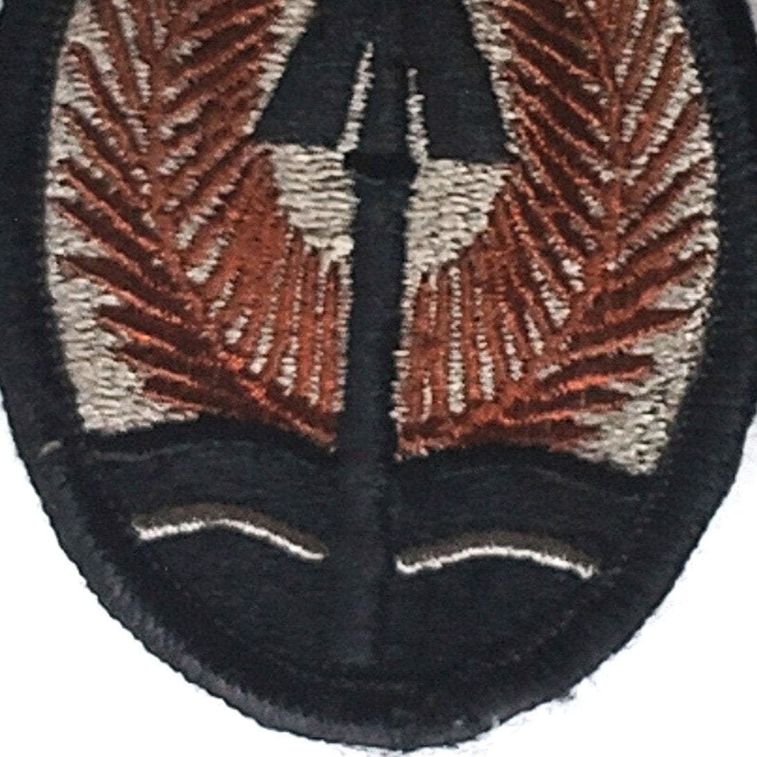 MNC‑I Multi‑National Corps Iraq Patch Spearhead Palm Wreath Hook 2‑5/8" × 2"