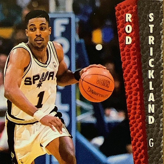 Rod Strickland (F), Card #192, Portland Trail Blazers, 1992-93 Fleer NBA
