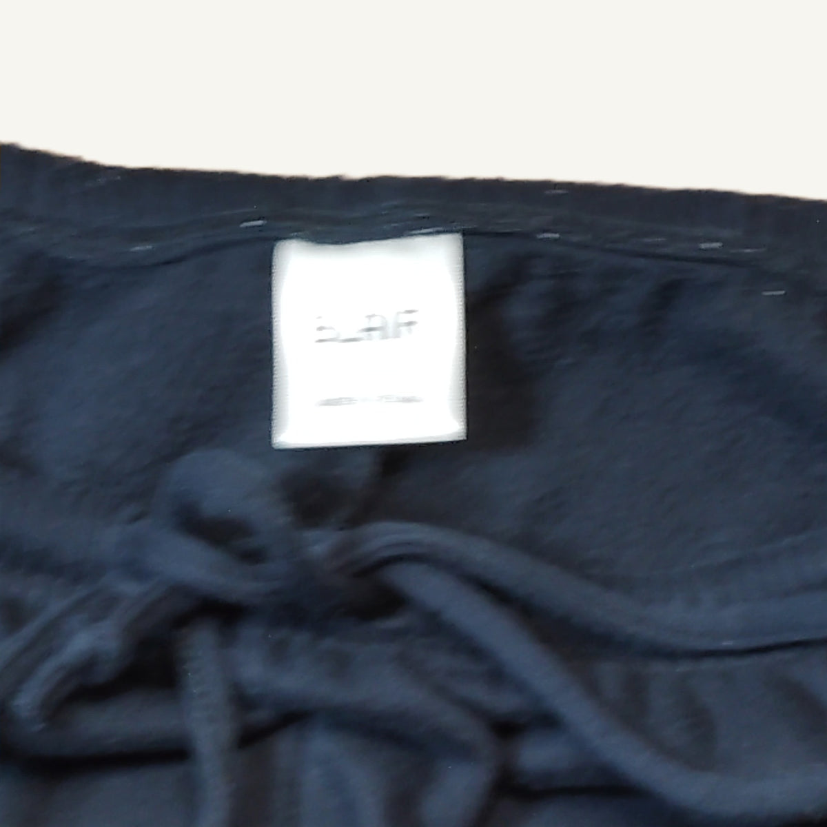 Blair Women's L Black Fleece Drawstring Sweatpants Casual Lounge Wear