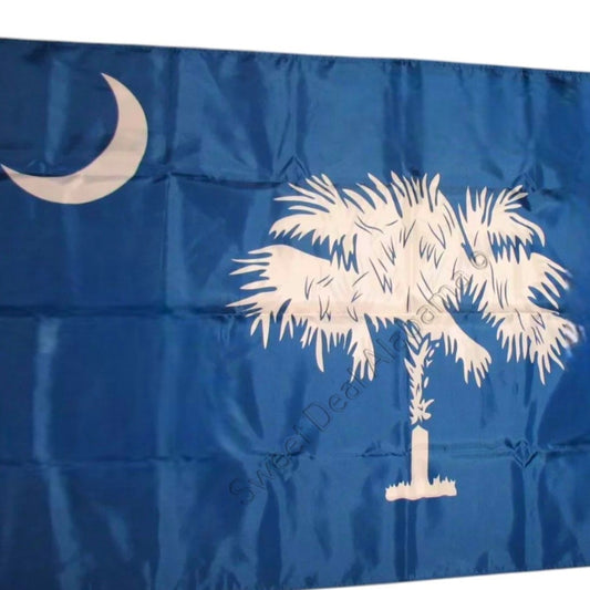 State Flag, South Carolina 3 Ft. x 5 Ft. 68D Poly Flag, Metal Grommets